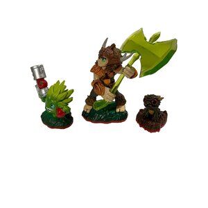 Activision Skylanders Lot of 3 Trap Team Food Fight Bushwhack Bop